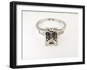 Diamond Ring-null-Framed Photographic Print