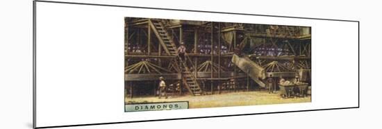 'Diamonds . Washing Plant, Kimberley', 1928-Unknown-Mounted Giclee Print