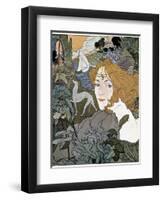 Diana, 1897-Georges de Feure-Framed Giclee Print