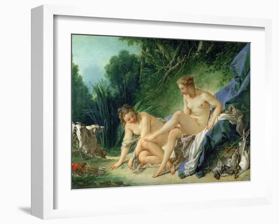 Diana after the Bath-François Boucher-Framed Giclee Print