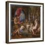 Diana and Actaeon, 1556-1559-Titian (Tiziano Vecelli)-Framed Giclee Print