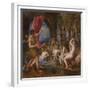 Diana and Actaeon, 1556-1559-Titian (Tiziano Vecelli)-Framed Giclee Print