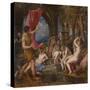 Diana and Actaeon, 1556-1559-Titian (Tiziano Vecelli)-Stretched Canvas