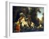 Diana and Actaeon, 1732-Louis Galloche-Framed Giclee Print