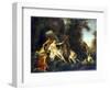 Diana and Actaeon, 1732-Louis Galloche-Framed Giclee Print