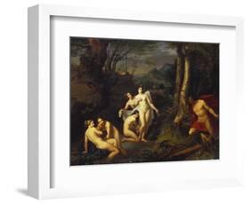 Diana and Actaeon, 1832-Emil Jacobs-Framed Giclee Print