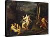 Diana and Actaeon, 1832-Emil Jacobs-Stretched Canvas