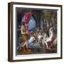 Diana and Actaeon-Titian (Tiziano Vecelli)-Framed Giclee Print