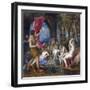 Diana and Actaeon-Titian (Tiziano Vecelli)-Framed Giclee Print