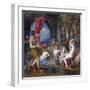 Diana and Actaeon-Titian (Tiziano Vecelli)-Framed Giclee Print