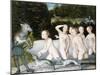 Diana and Actaeon-Lucas Cranach the Elder-Mounted Giclee Print