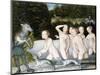 Diana and Actaeon-Lucas Cranach the Elder-Mounted Giclee Print