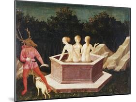 Diana and Actaeon-Domenico Veneziano-Mounted Giclee Print