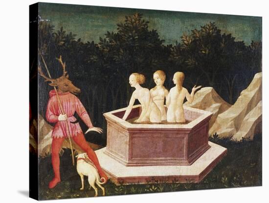 Diana and Actaeon-Domenico Veneziano-Stretched Canvas