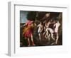 Diana and Actaeon-Alessandro Turchi-Framed Giclee Print