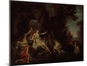 Diana and Actaeon-Louis Galloche-Mounted Giclee Print