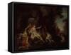 Diana and Actaeon-Louis Galloche-Framed Stretched Canvas