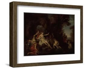 Diana and Actaeon-Louis Galloche-Framed Giclee Print