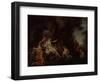 Diana and Actaeon-Louis Galloche-Framed Giclee Print