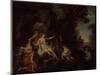Diana and Actaeon-Louis Galloche-Mounted Giclee Print