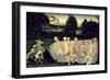 Diana and Actaeon-Lucas Cranach the Elder-Framed Giclee Print