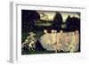 Diana and Actaeon-Lucas Cranach the Elder-Framed Giclee Print
