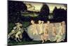 Diana and Actaeon-Lucas Cranach the Elder-Mounted Giclee Print