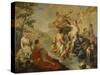 Diana and Actaeon-Giovan Battista Pittoni-Stretched Canvas