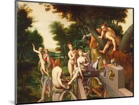 Diana and Actaeon-Francois Clouet-Mounted Giclee Print