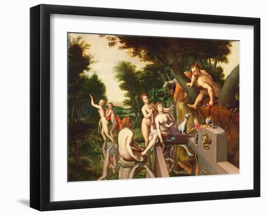 Diana and Actaeon-Francois Clouet-Framed Giclee Print