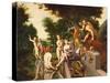 Diana and Actaeon-Francois Clouet-Stretched Canvas