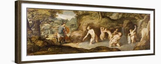 Diana and Actaeon-Andrea Schiavone-Framed Giclee Print