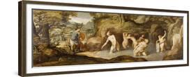 Diana and Actaeon-Andrea Schiavone-Framed Giclee Print