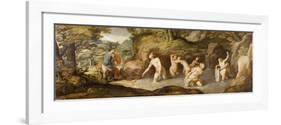 Diana and Actaeon-Andrea Schiavone-Framed Giclee Print