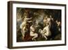 Diana and Calisto, ca. 1635-Peter Paul Rubens-Framed Giclee Print