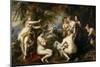Diana and Calisto, ca. 1635-Peter Paul Rubens-Mounted Giclee Print