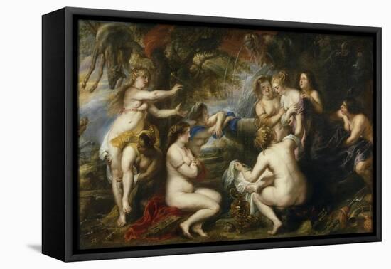 Diana and Callisto, 1638-1640-Peter Paul Rubens-Framed Stretched Canvas