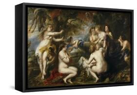 Diana and Callisto, 1638-1640-Peter Paul Rubens-Framed Stretched Canvas