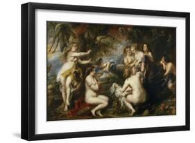 Diana and Callisto, 1638-1640-Peter Paul Rubens-Framed Giclee Print