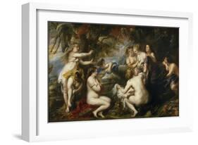 Diana and Callisto, 1638-1640-Peter Paul Rubens-Framed Giclee Print