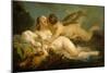 Diana and Callisto, 1745-1749-Jean Baptiste Marie Pierre-Mounted Giclee Print