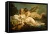 Diana and Callisto, 1745-1749-Jean Baptiste Marie Pierre-Framed Stretched Canvas