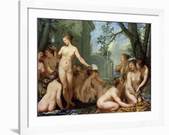 Diana and Callisto, 17th Century-Pietro Liberi-Framed Giclee Print