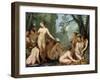 Diana and Callisto, 17th Century-Pietro Liberi-Framed Giclee Print