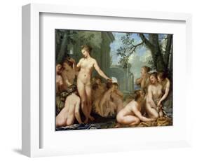 Diana and Callisto, 17th Century-Pietro Liberi-Framed Giclee Print