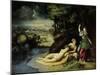 Diana and Callisto, Circa 1528-Dosso Dossi-Mounted Giclee Print