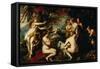 Diana and Callisto-Peter Paul Rubens-Framed Stretched Canvas