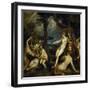 Diana and Callisto-Titian (Tiziano Vecelli)-Framed Giclee Print