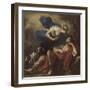 Diana and Endymion, c.1675-80-Luca Giordano-Framed Giclee Print