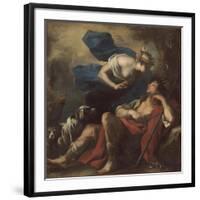 Diana and Endymion, c.1675-80-Luca Giordano-Framed Giclee Print